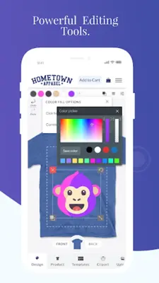 HA! Custom T-Shirt Designer android App screenshot 6